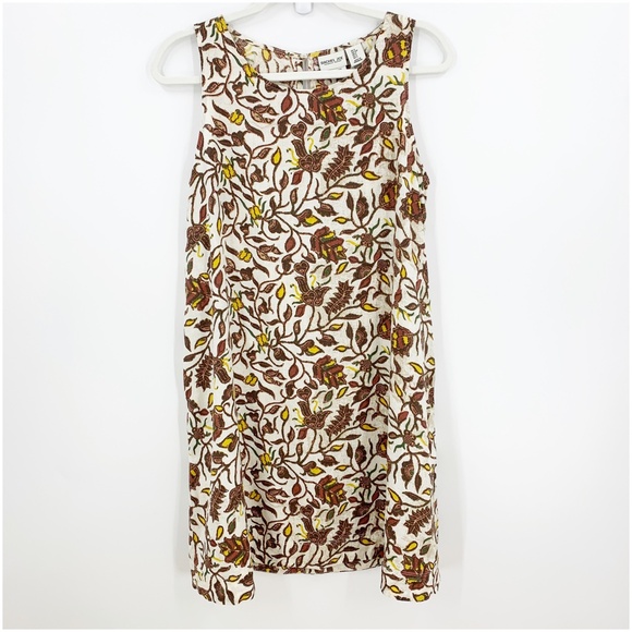 Rachel Zoe Dresses & Skirts - Rachel Zoe 100% Linen Floral Shift Dress Sz S